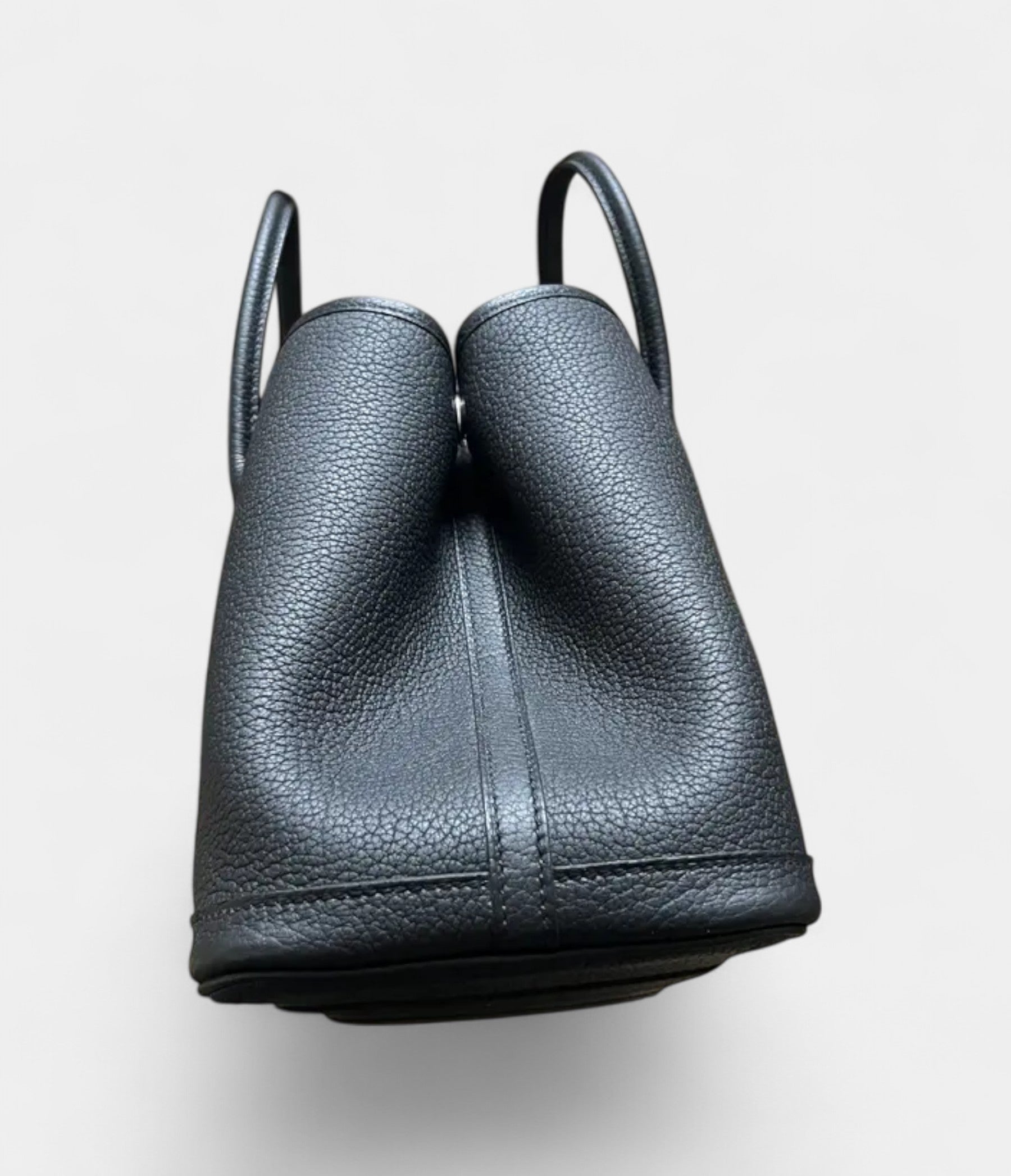Hermès Garden Party Black leather Tote Bag