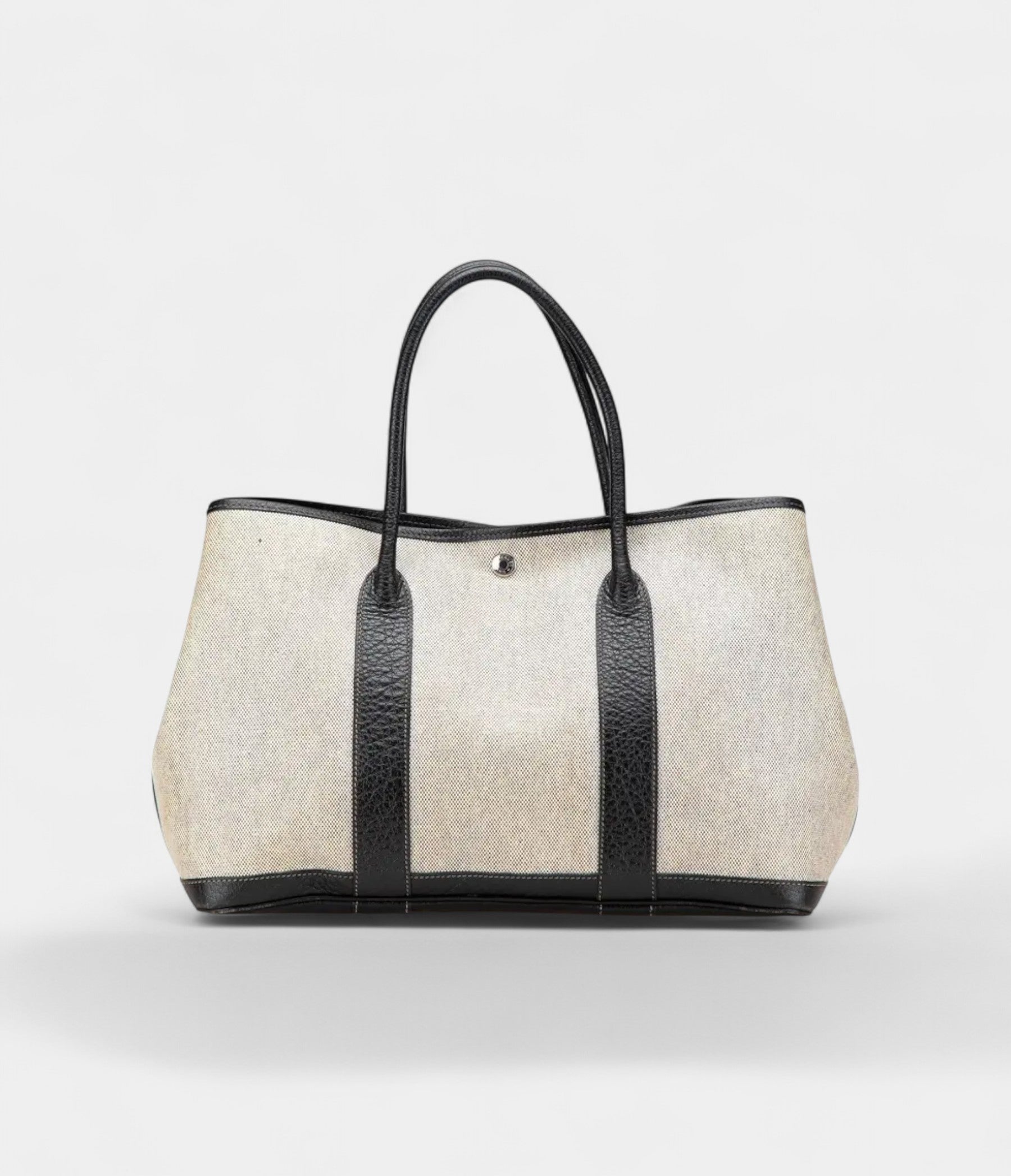 Hermes Garden Party Brown Leather Tote Bag