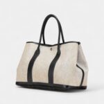 Hermes Garden Party Brown Leather Tote Bag