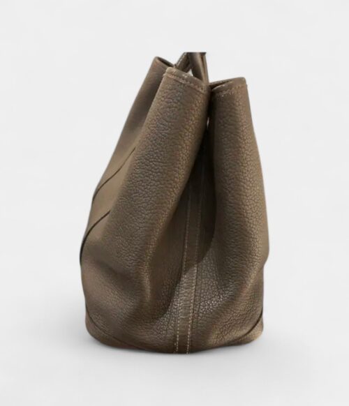 Hermès Garden Party Brown Leather Tote Handbag