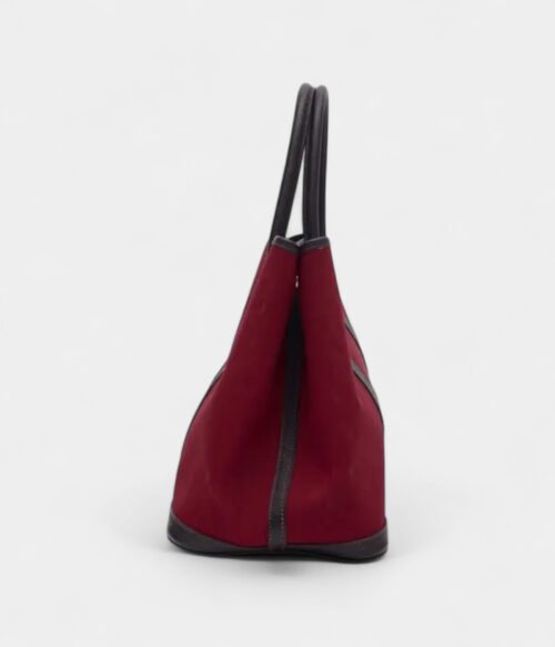 Hermès Garden Party Burgundy Cloth Bag