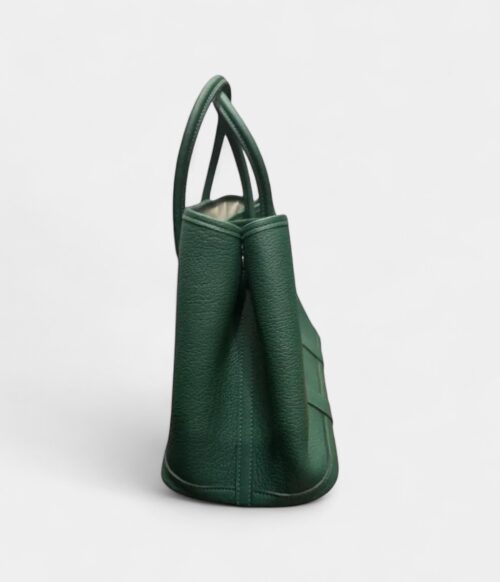 Hermès Garden Party Burgundy Cloth Tote Bag with Classic Design
