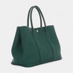 Hermès Garden Party Green Cloth Bag