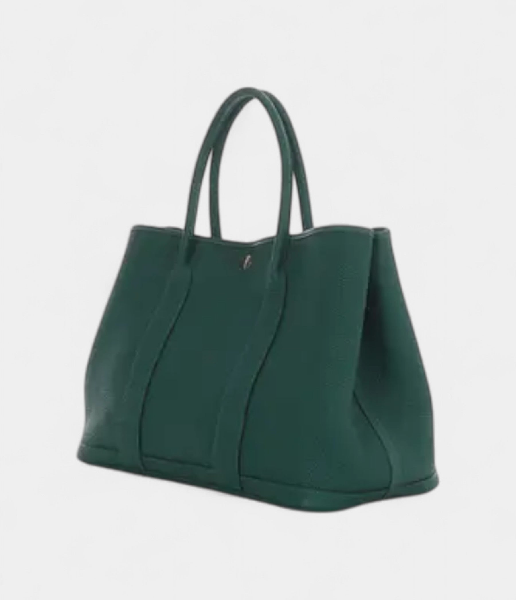 HermesGardenPartyGreenClothBag_6.jpg Hermès Garden Party Green Cloth Bag