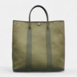 Hermès Garden Party Green Cloth Tote Bag