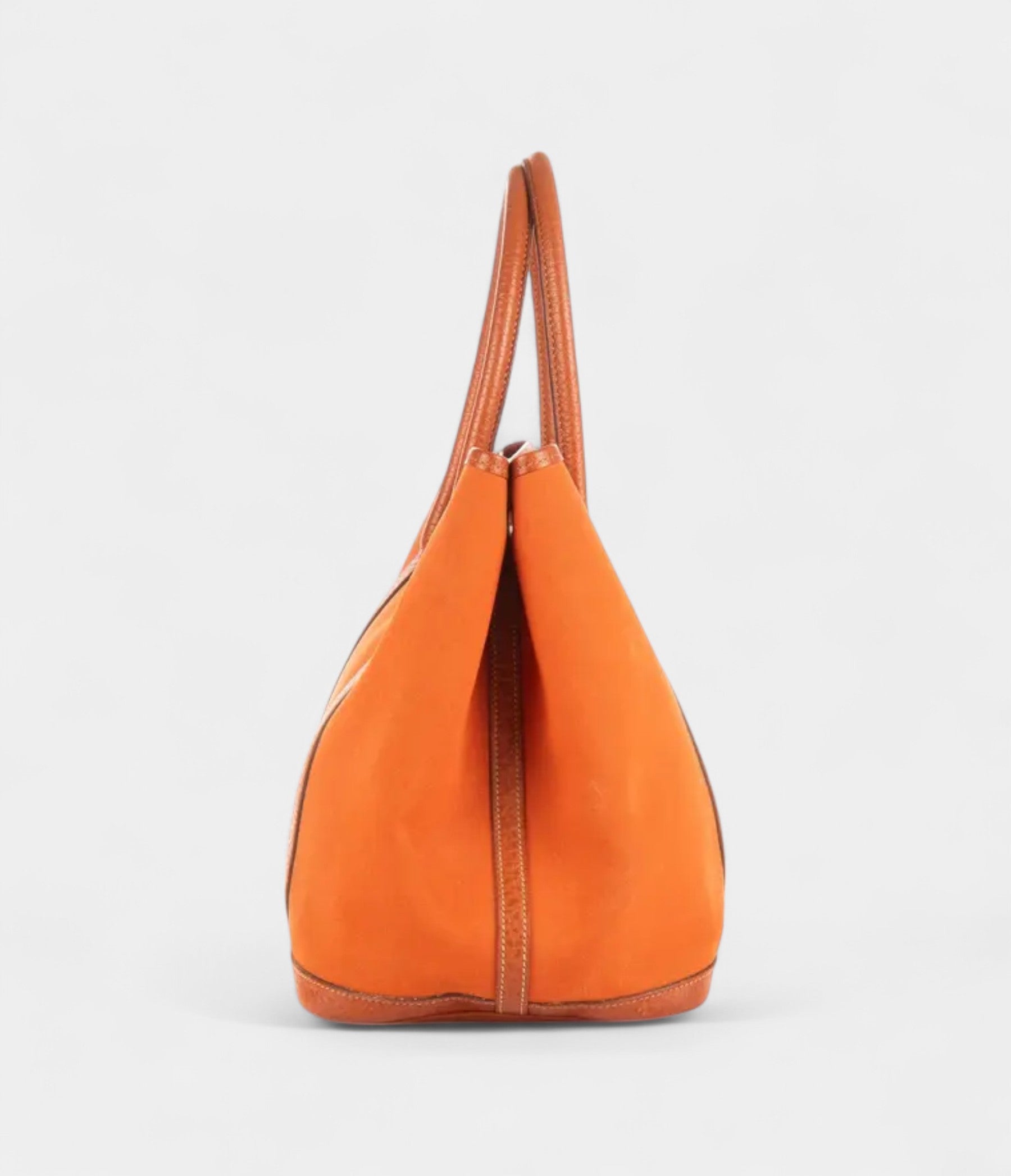 Hermès Garden Party Orange Cotton Handbag
