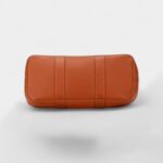 Hermès Garden Party Orange Leather Crossbody Bag