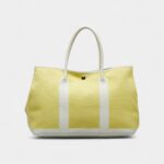 Hermès Garden Party Yellow Leather Bag