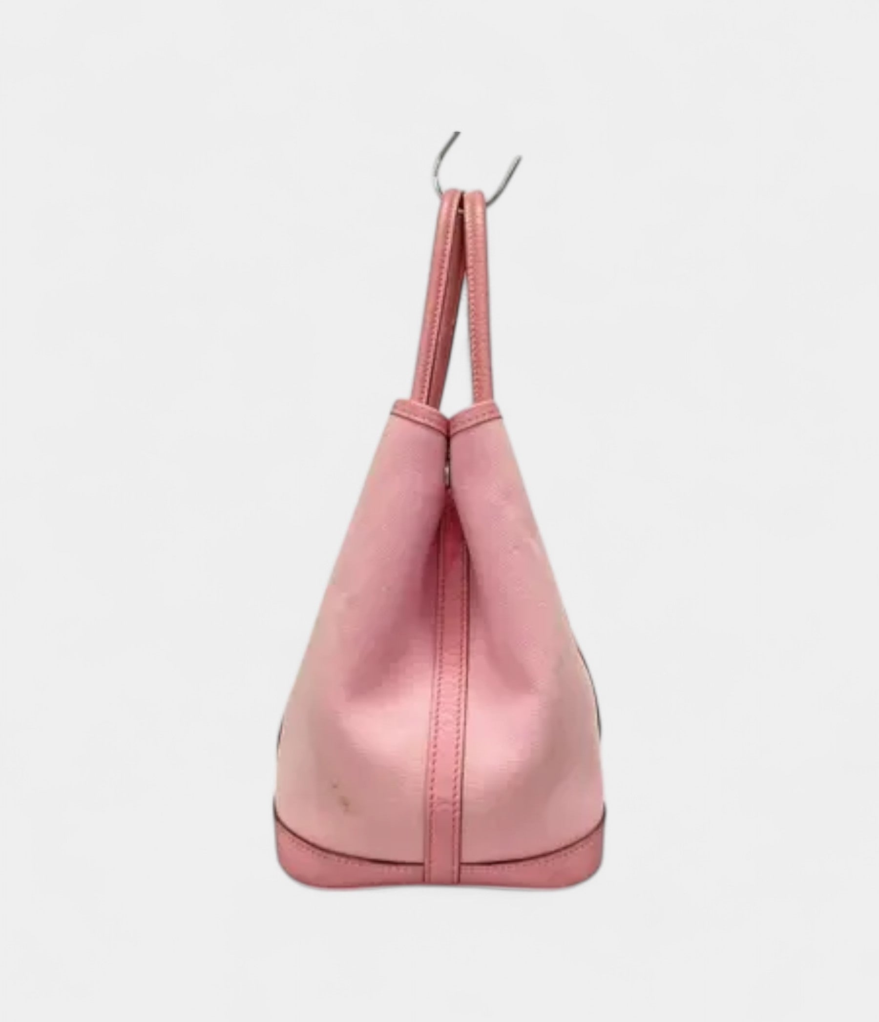 Hermes Garden party Pink Cloth Tote Bag