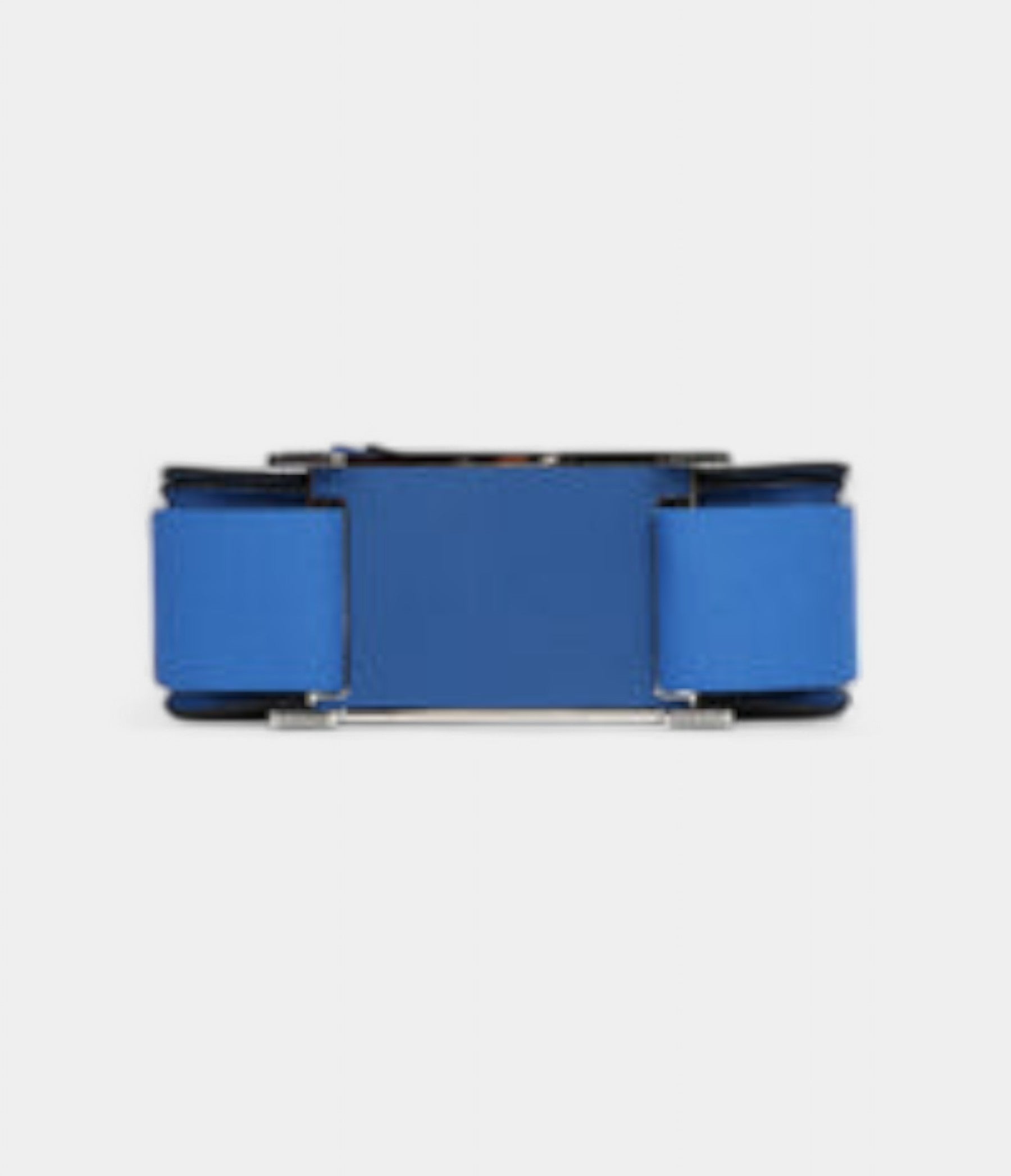 Hermès Geta Bag Bleu France Chevre Palladium Hardware