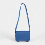 Hermès Geta Bag Bleu France Chevre Palladium Hardware