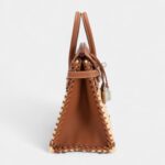 Hermès Gold Swift and Naturel Osier Wicker Picnic Birkin 25 Palladium Hardware