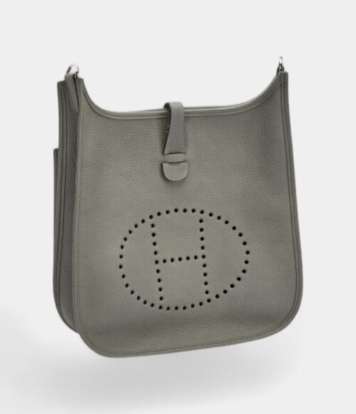 Hermès Gris Meyer Clemence Evelyne III 29 Palladium Hardware
