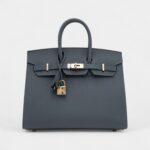 Hermès Gris Misty Epsom Birkin 25 Sellier Permabrass Hardware