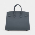 Hermès Gris Misty Epsom Birkin 25 Sellier Permabrass Hardware