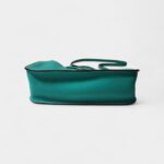 Hermès Halzan Green Leather Handbag