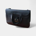 Hermès Halzan Leather Clutch Bag