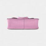 Hermès Halzan Leather Handbag Pink