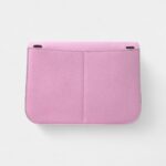 Hermès Halzan Leather Handbag Pink