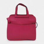 Hermès Halzan Leather Pink Handbag