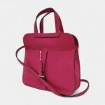 Hermès Halzan Leather Pink Handbag