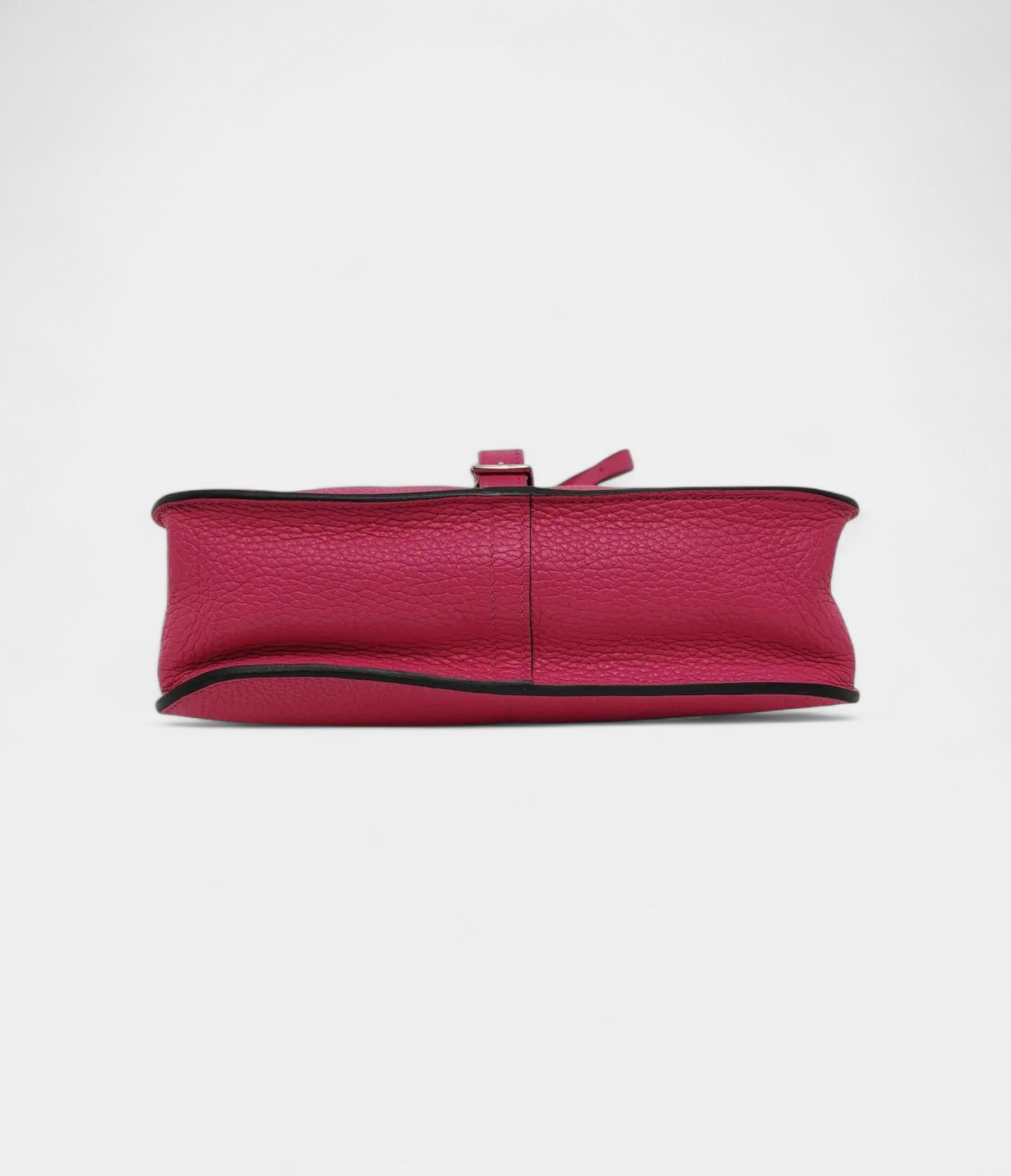 HermesHalzanLeatherPinkHandbag_5.jpg Hermès Halzan Leather Pink Handbag