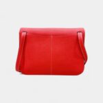 Hermès Halzan Red Leather Handbag