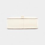 Hermès Halzan White Leather Handbag