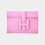 Hermès Jige 29 Rose Confetti Clutch Bag