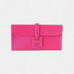 Hermès Jige 29 Rose Tyrien Clutch Bag
