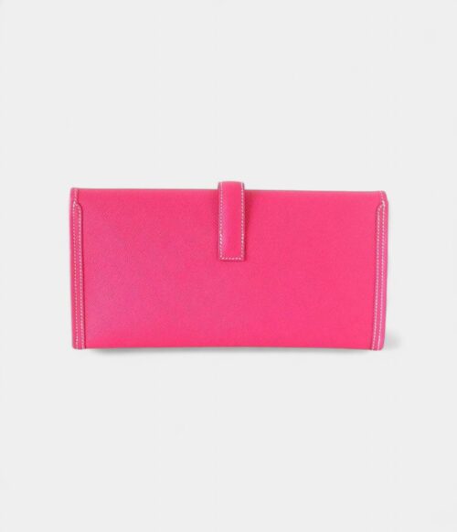 Hermès Jige 29 Rose Tyrien Clutch Bag