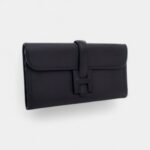 Hermès Jige Clutch 29 Black Swift