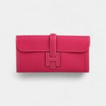 Hermès Jige Clutch 29 Rose Tyrien