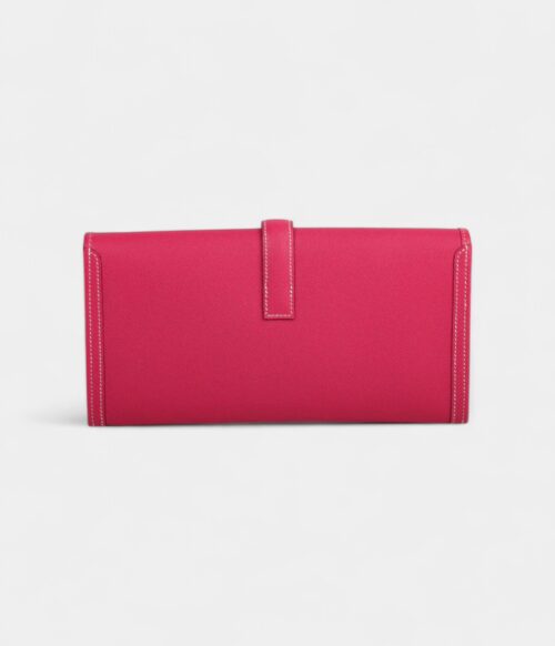 Hermès Jige Clutch 29 Rose Tyrien