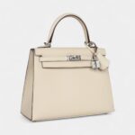 Hermes Kelly 25 Born Towards Epsom Palladium Hardware