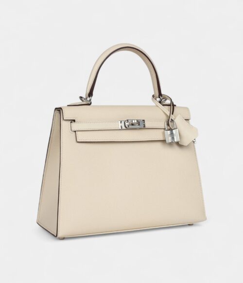 Hermes Kelly 25 Born Towards Epsom Palladium Hardware