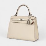 Hermes Kelly 25 Born Towards Epsom Palladium Hardware