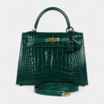 Hermes Kelly 25 Chai Ostrich Gold Hardware