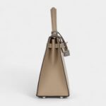 Hermes Kelly 25 Craie and Trench Epsom Brushed Palladium Hardware