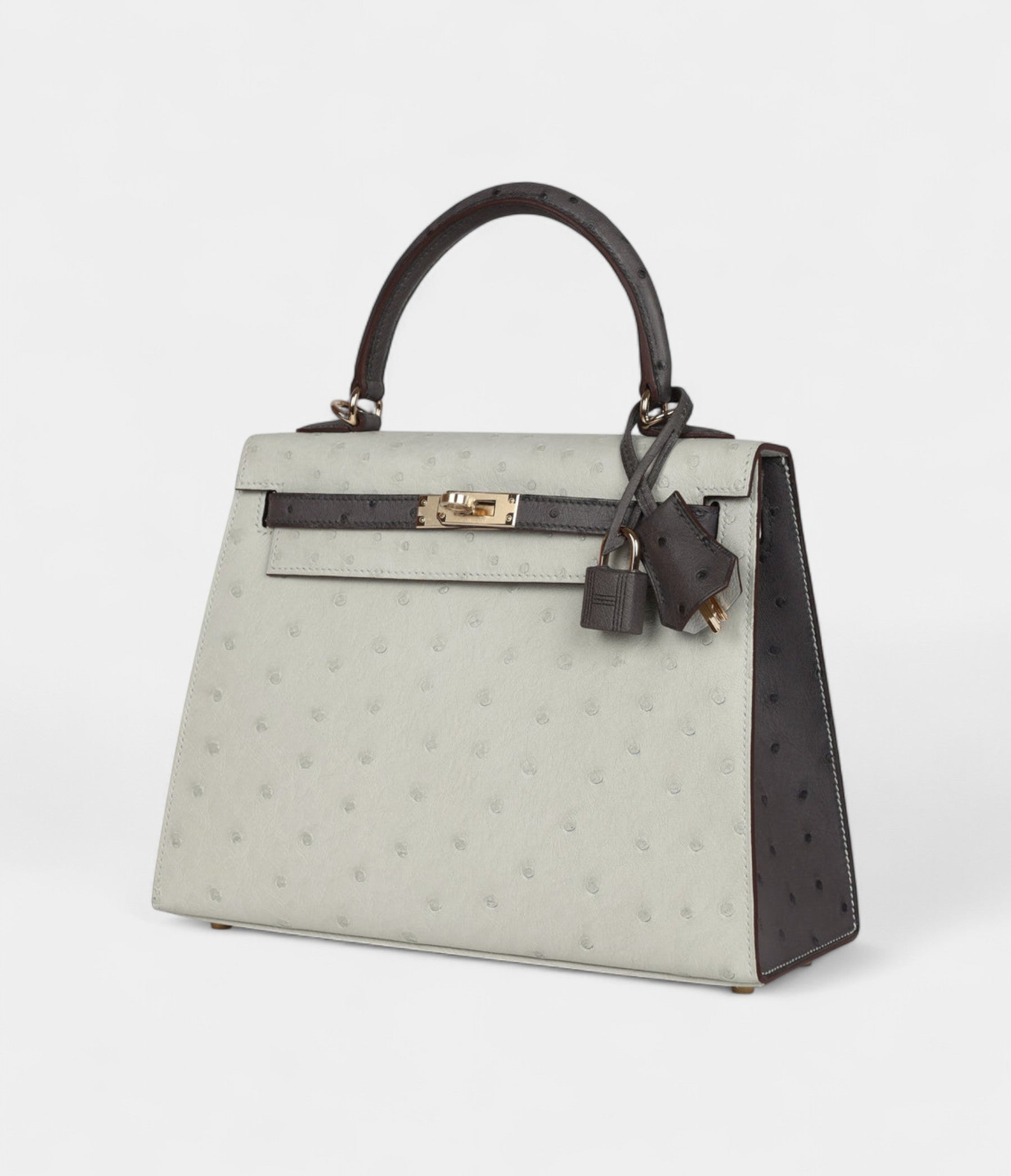 HermesKelly25GrisPerleandGraphiteOstrichPermabrassHardware_3.jpg Hermes Kelly 25 Gris Perle and Graphite Ostrich Permabrass Hardware