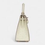 Hermes Kelly 25 Nata Verso Ostrich Permabrass Hardware