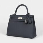 Hermes Kelly 25 Slate Epsom Electrum Hardware