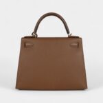 Hermes Kelly 28 Alezan Epsom Gold Hardware