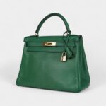 Hermes Kelly 28 Benghal Courchevel Gold Hardware