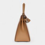 Hermes Kelly 28 Biscuit Toile H Canvas and Swift Palladium Hardware