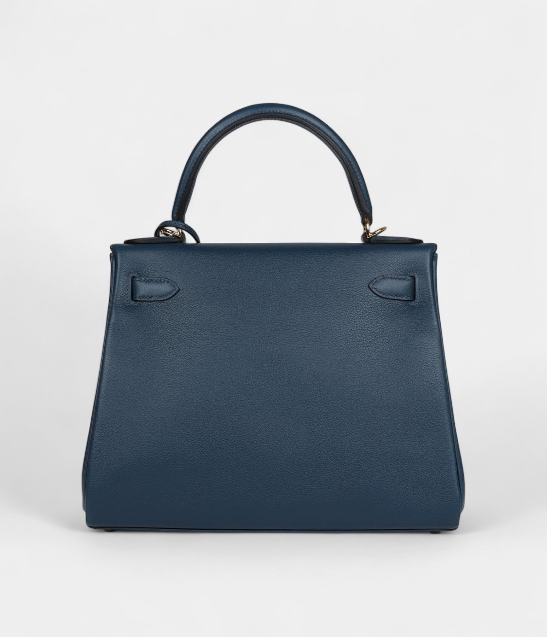 Hermes Kelly 28 Deep Bleu Evercolor Gold Hardware