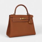 Hermes Kelly 28 Gold Togo Gold Hardware