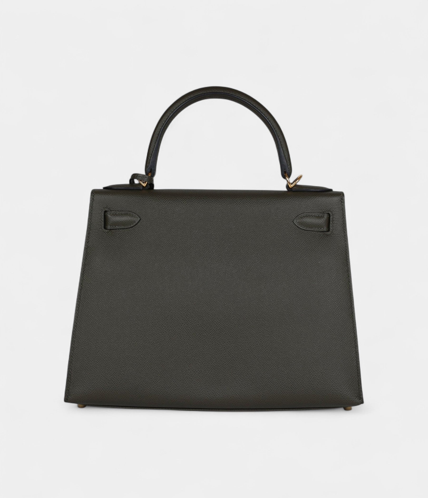 HermesKelly28GreenGreyEpsomGoldHardware_5.jpg Hermes Kelly 28 Green Grey Epsom Gold Hardware