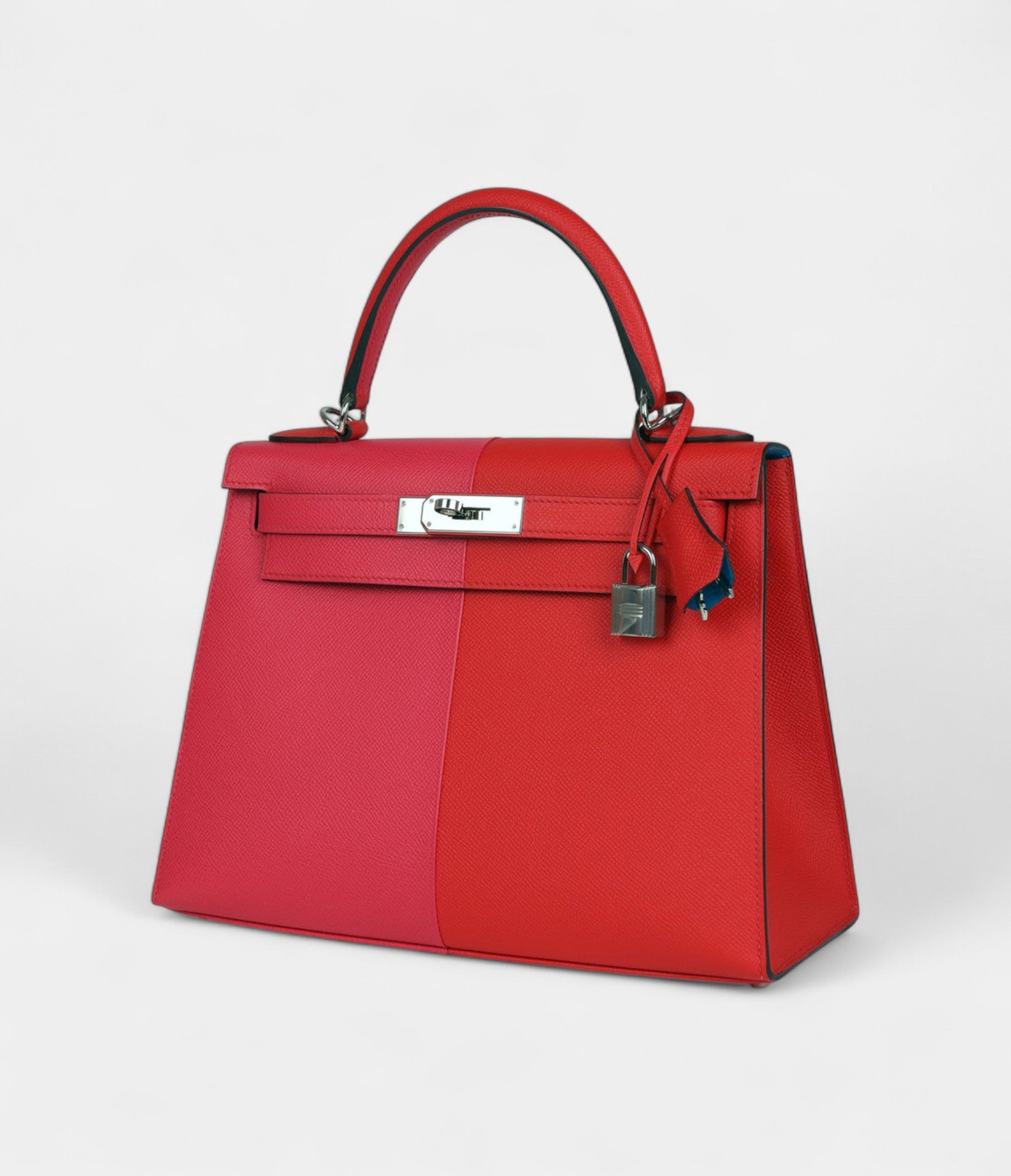 HermesKelly28RedHeart_RoseExtremeandZanzibarBlueEpsomPalladiumHardware_3.jpg Hermes Kelly 28 Red Heart, Rose Extreme and Zanzibar Blue Epsom Palladium Hardware