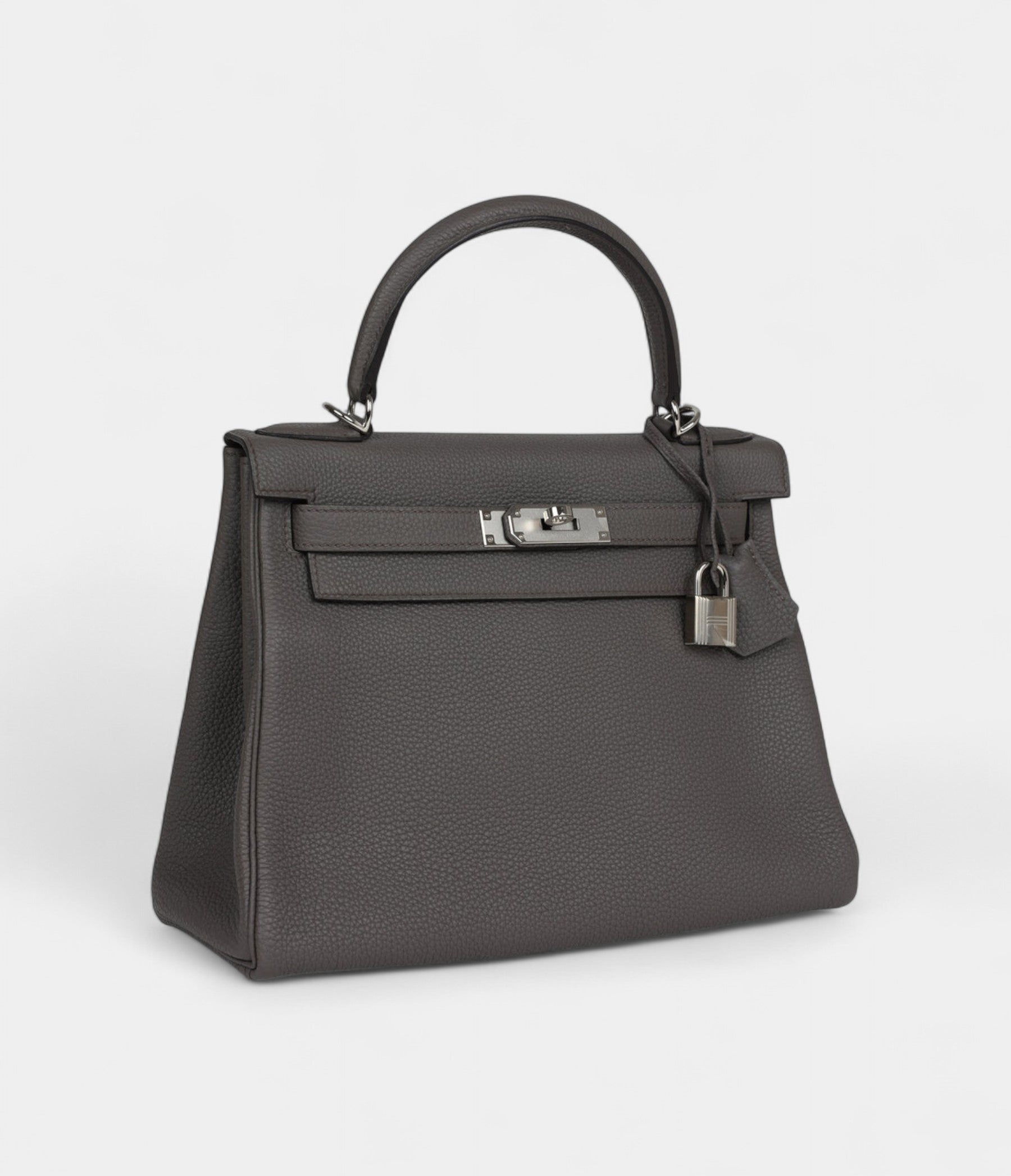 Hermes Kelly 28 Tin Togo Palladium Hardware